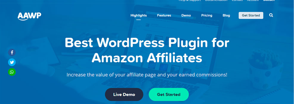 Los mejores plugins WordPress para amazon afiliados