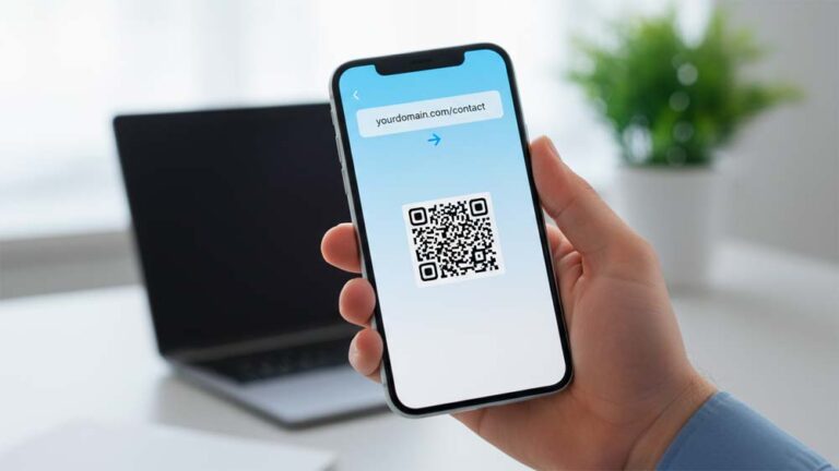 Código QR con dominio propio