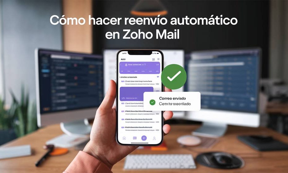 Cómo hacer reenvío automático en Zoho Mail