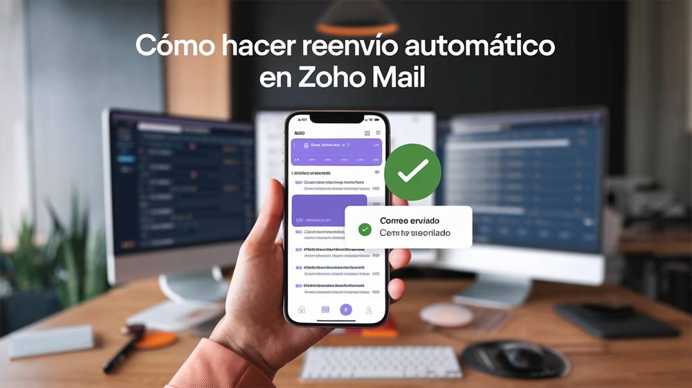 Cómo hacer reenvío automático en Zoho Mail