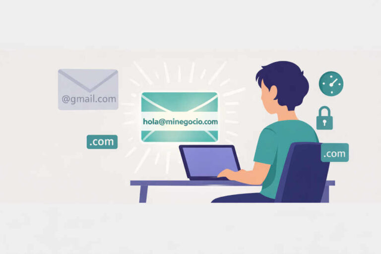 Correo con tu propio dominio en menos de 20 minutos