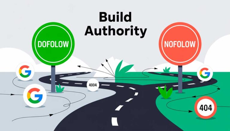 Cuándo usar enlaces dofollow y nofollow en tu web