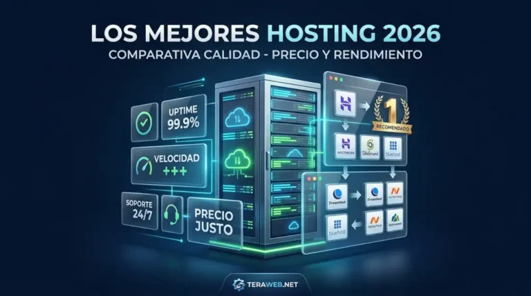 Los 7 mejores hosting calidad precio