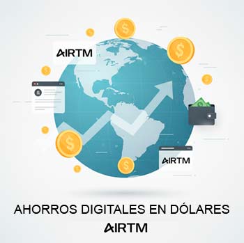 Ahorros digitales en dólares con AIRTM