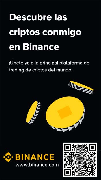banner descubre las criptos con Binance