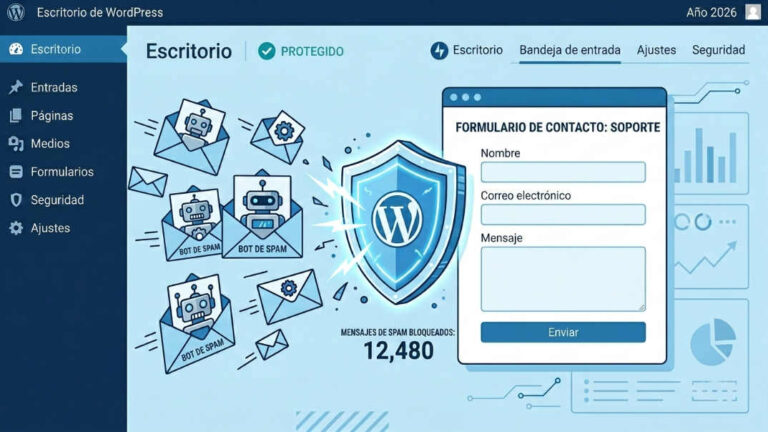 Cómo evitar spam en formularios WordPress con antispam